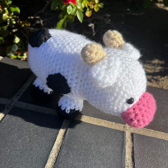 Hand Crocheted Tilly the Cow! - Picture 9 of 10